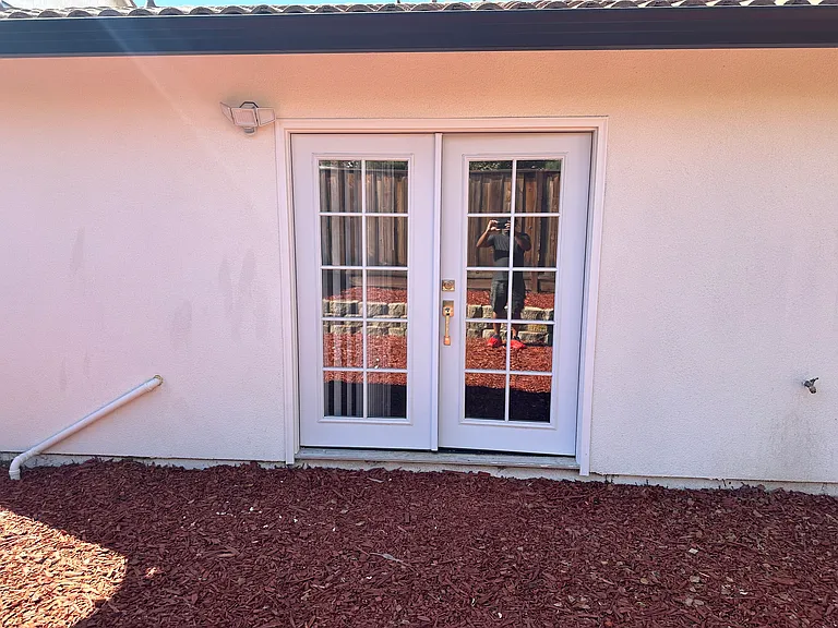Unit has a private entrance through the side of the house.