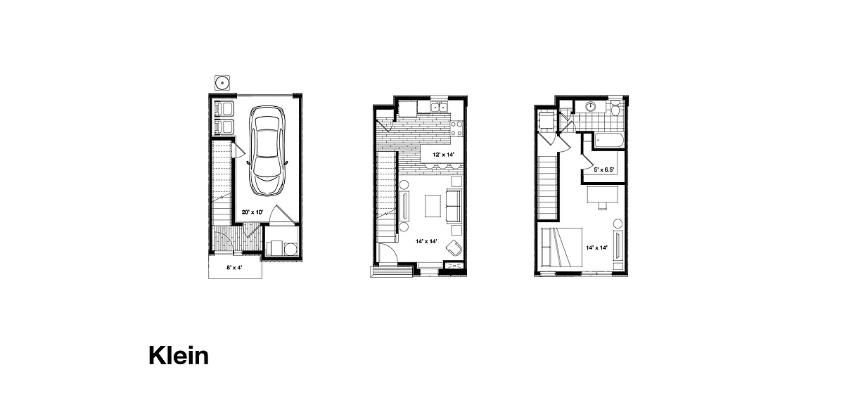 Floor plan Klein I