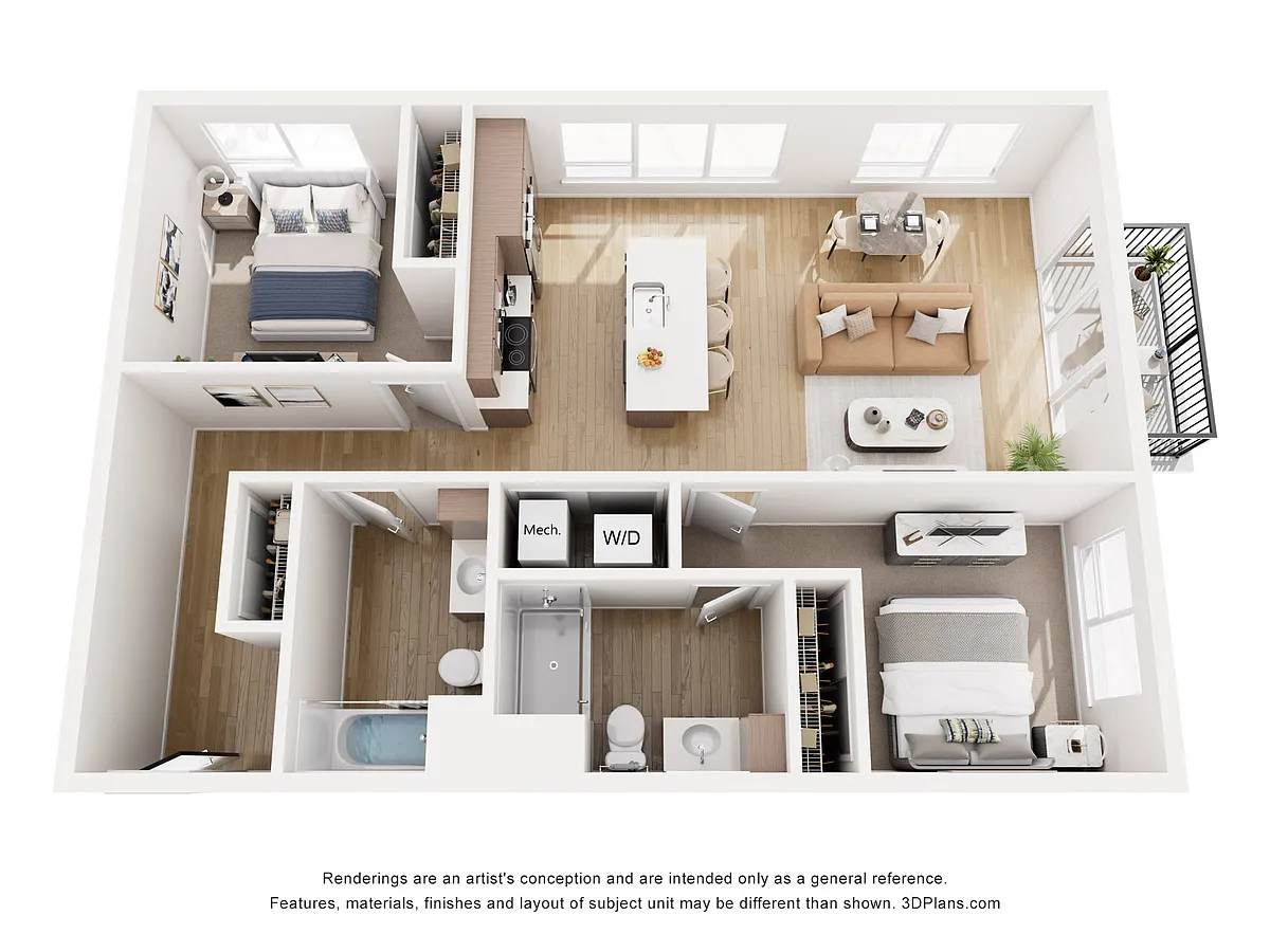 Floor plan B6