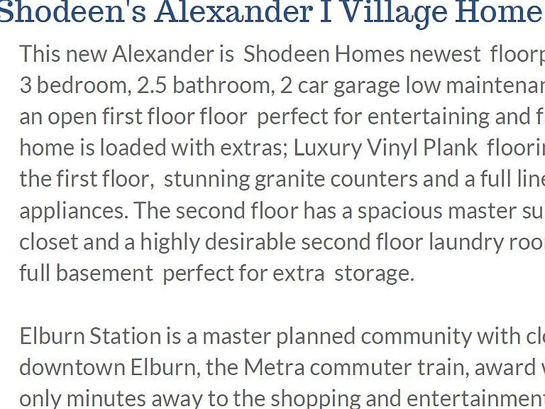 Elburn Station Single Family Homes — Photo 8