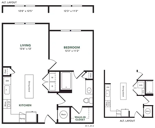 Floor plan A1