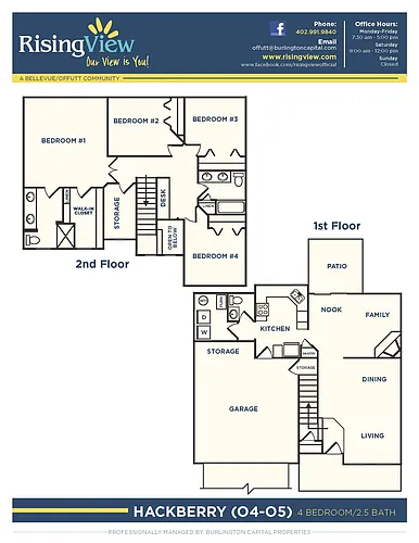 Floor plan Hackberry