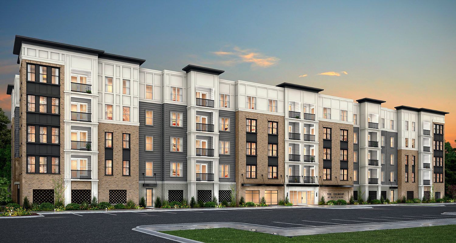 Luxury 1 to 3 Bedroom Condos Plan, Element at Mill Creek, Annapolis, MD