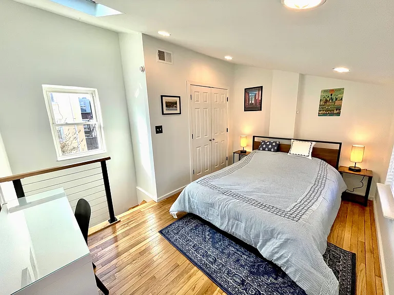 Top floor bedroom