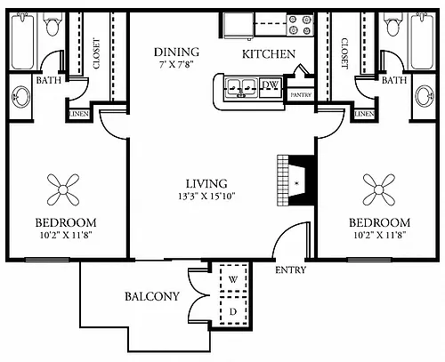 Floor plan 2A Renovation 2