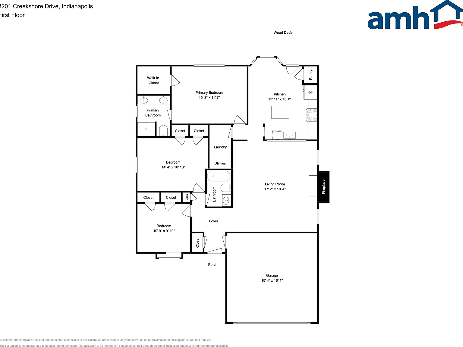 3 bed, 2.0 bath, 1418 sqft, $1,975 — Photo 2