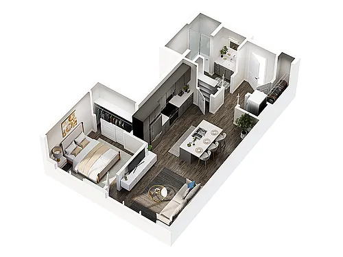 Floor plan Warden