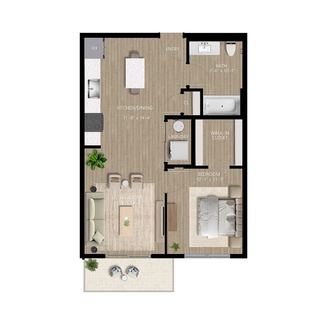 Floor plan Solstice