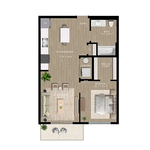 Floor plan Solstice