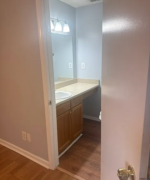 Front bedroom to private bathroom view