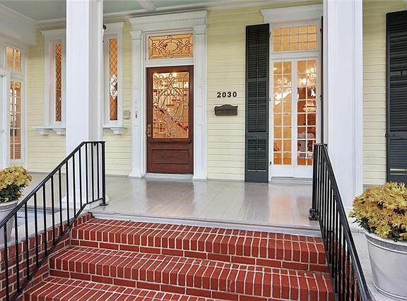 HANDSOME INTRICATE LEAD GLASS DOOR WITH TRANSOM, FRENCH DOORS, DIAMOND SHAPED WINDOWS. A REAL BEAUTY!