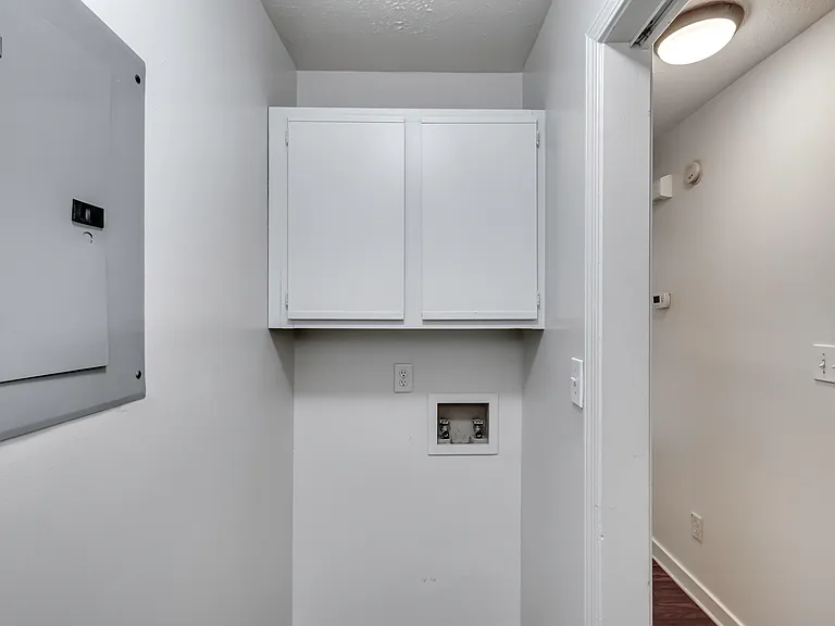in unit washer and dryer connection