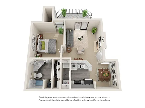 Floor plan A1 - Classic