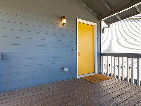 Large shared covered deck