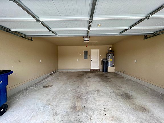 garage with water softener