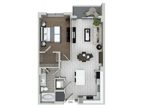 Floor plan A13