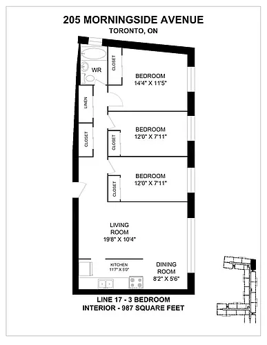 Floor plan 207-317