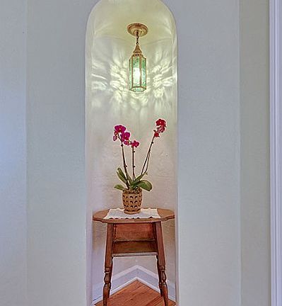 Lovely vintage alcove for your favorite piece of artwork.