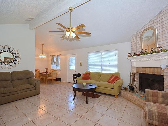 Family Room w/ Corner Fireplace