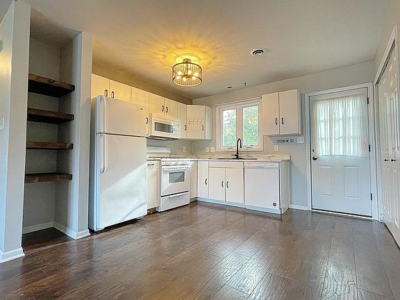 Remodeled Kitchen. Laundry room to the right.