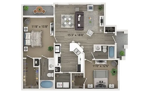 Floor plan B2