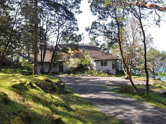 House Viewed from the East, Driveway, Parking Area