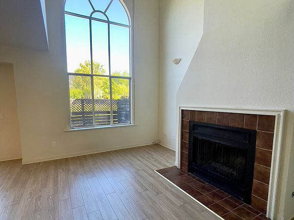 cathedral window in living room