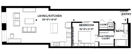 Floor plan Lofts | Track 15