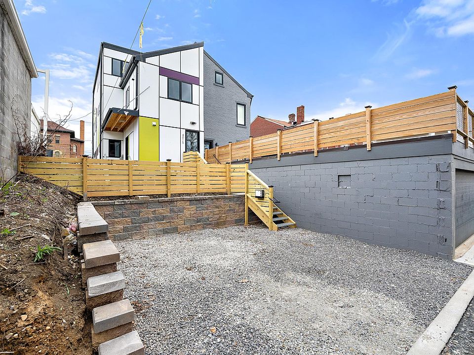 Two off-street parking spaces are included in the lease.
