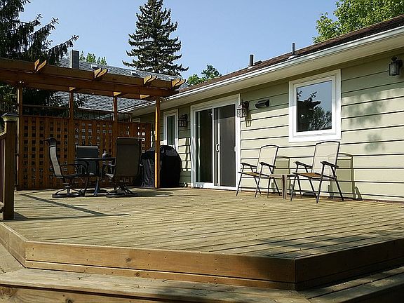 Back Deck and Pergola