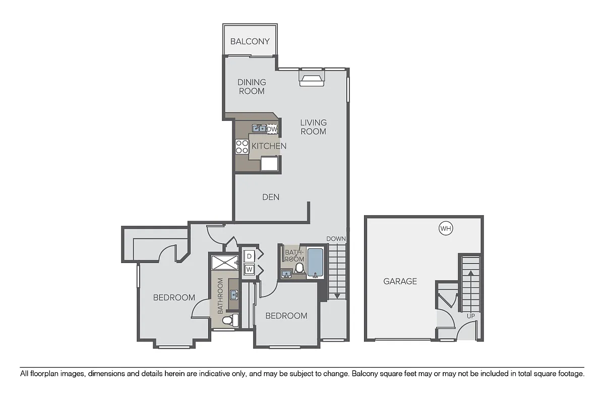 Floor plan Cantata Townhome