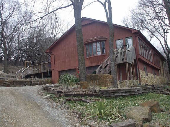 Garage side of house