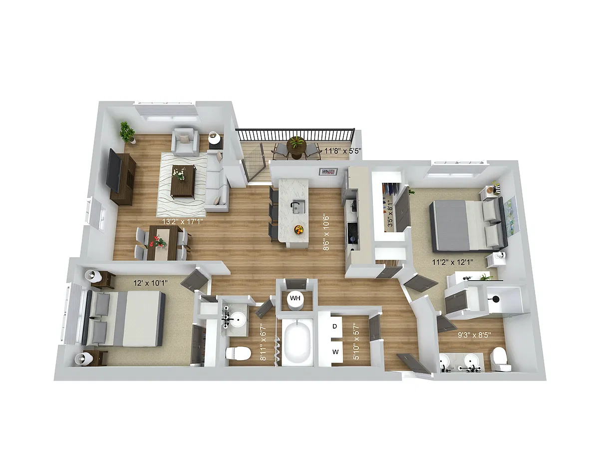 Floor plan Headliner 2.2
