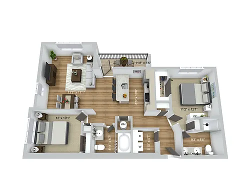 Floor plan Headliner 2.2