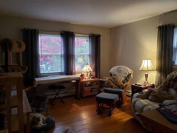 Bedroom used as a den