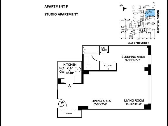 2nd image of 125 E 87th St APT 10F