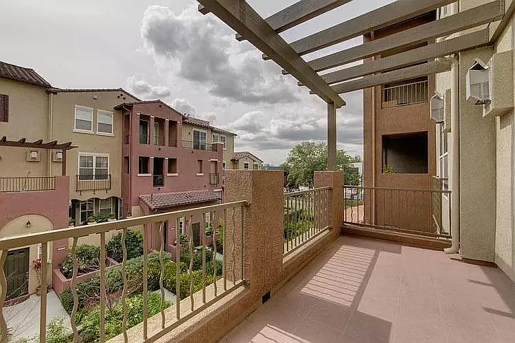 Private patio