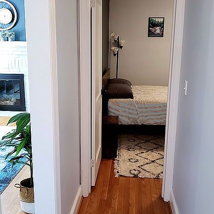 Hall view to master bed