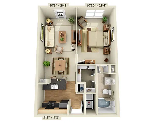 Floor plan Legacy - Ortebello