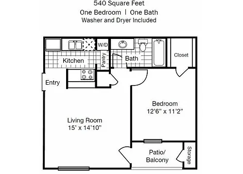 Floor plan A1 - Aspen