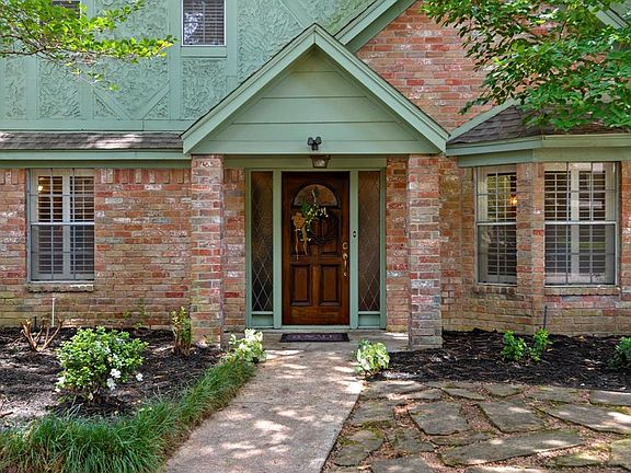 Inviting covered front porch to welcome guests