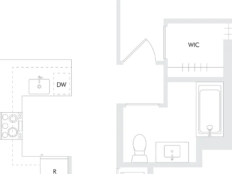 2 Bed 2 Bath + Den A Floorplan 2 Bed 2 Bath + Den A Floorplan