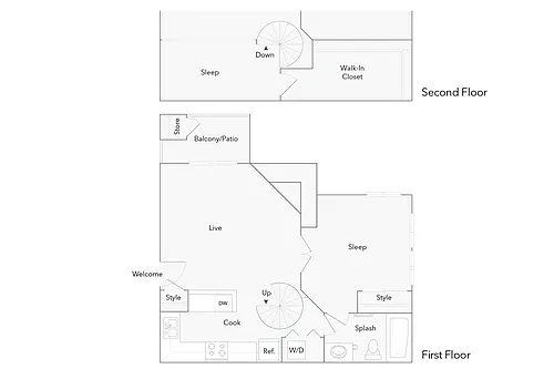 Floor plan Atlanta