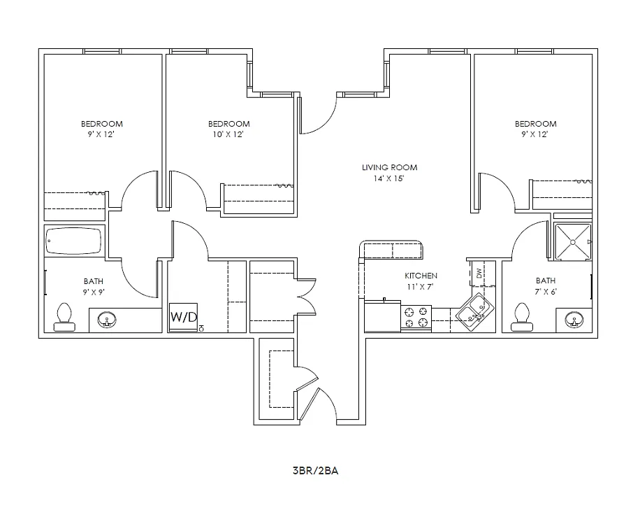 Floor plan 3X2