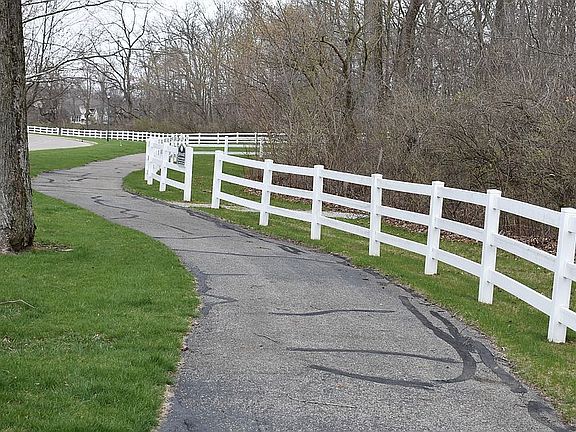 
Walking path...Steps away 