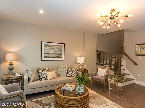 Living Room, Custom Railing