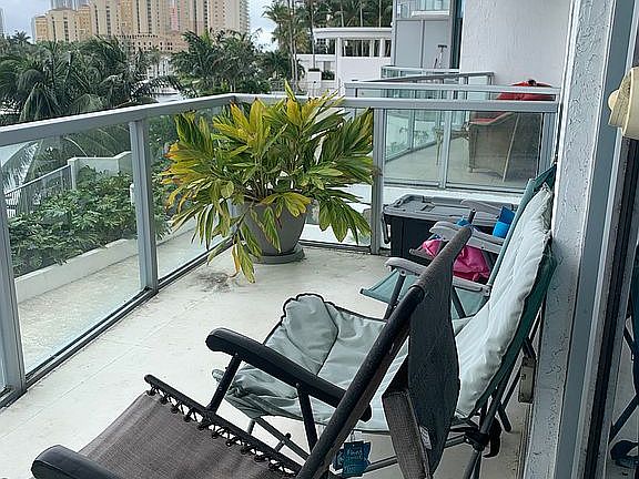 Balcony facing Marina