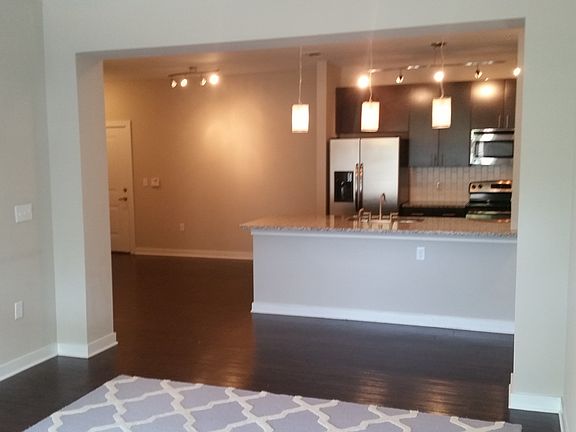 Kitchen from living room