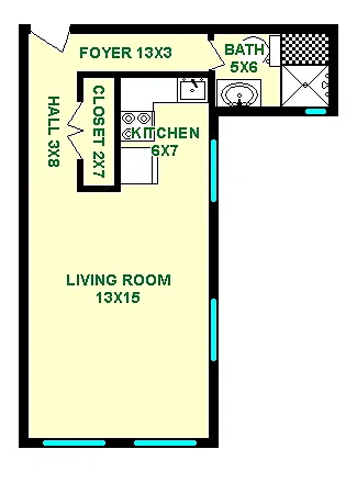 Floor plan DeVille