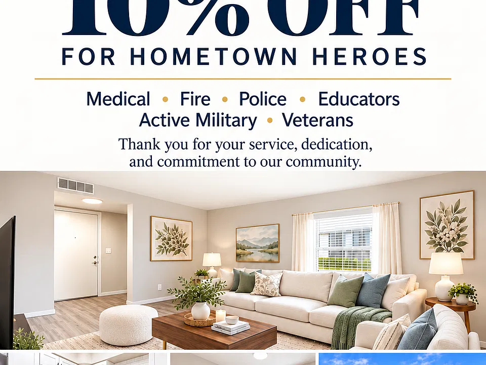 Hometown Heroes get 10% off
